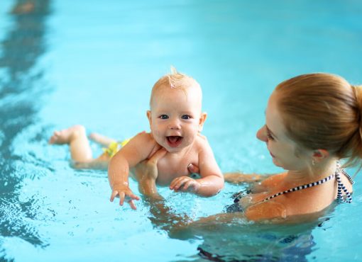 infant swim program covers basic water safety